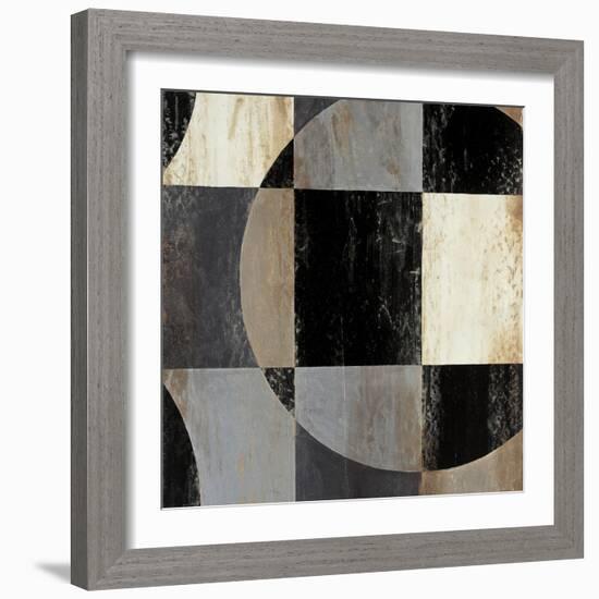 Interlocking Circles III-Liz Jardine-Framed Art Print