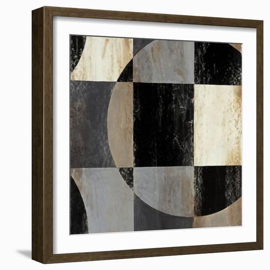 Interlocking Circles III-Liz Jardine-Framed Art Print