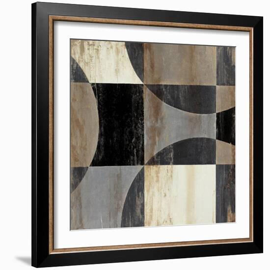 Interlocking Circles IV-Liz Jardine-Framed Art Print