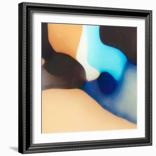 Interlocking Colors IV-Alonzo Saunders-Framed Art Print