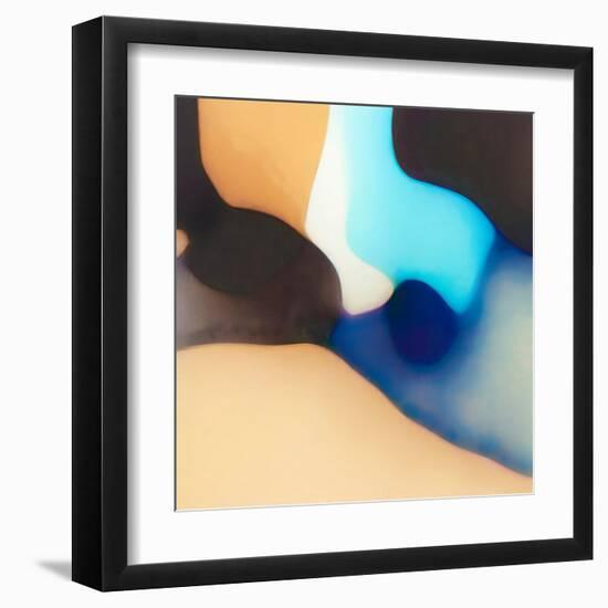 Interlocking Colors IV-Alonzo Saunders-Framed Art Print