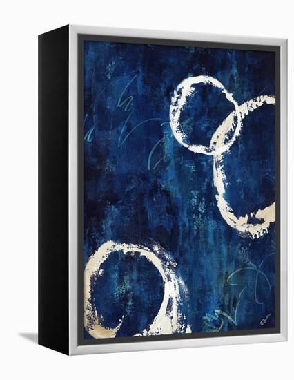 Interlocking II-Rikki Drotar-Framed Premier Image Canvas