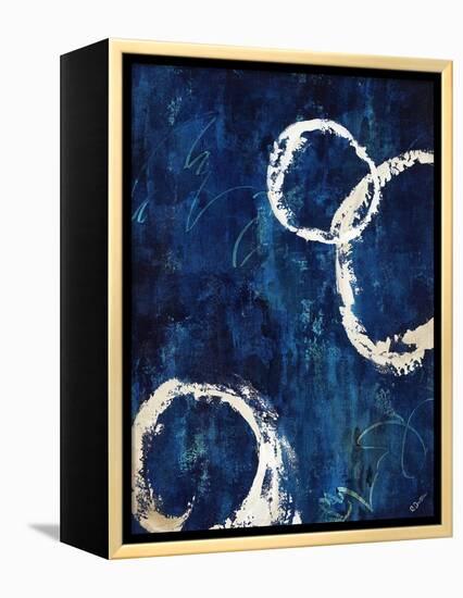 Interlocking II-Rikki Drotar-Framed Premier Image Canvas