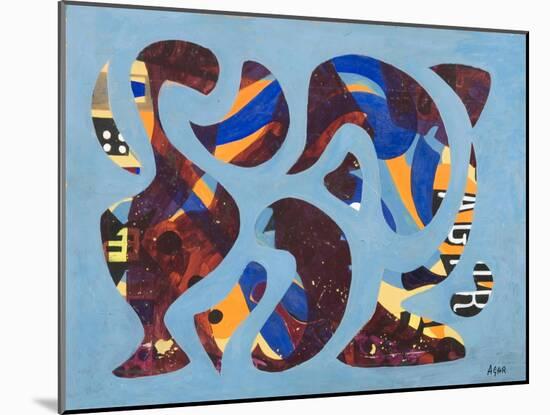 Intermingling, 1972-Eileen Agar-Mounted Giclee Print