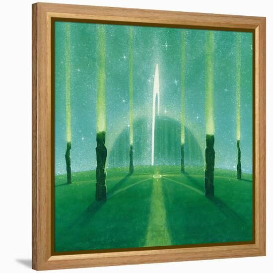 Internal Pathways-Simon Cook-Framed Premier Image Canvas