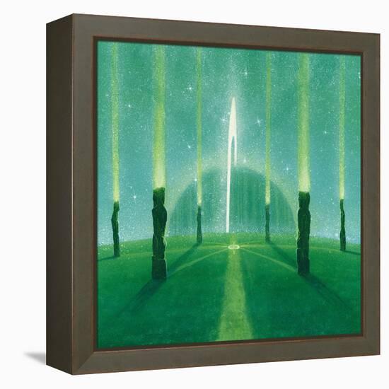 Internal Pathways-Simon Cook-Framed Premier Image Canvas