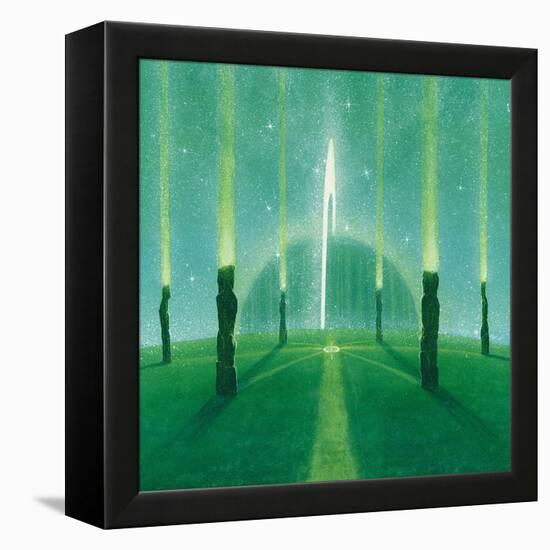 Internal Pathways-Simon Cook-Framed Premier Image Canvas