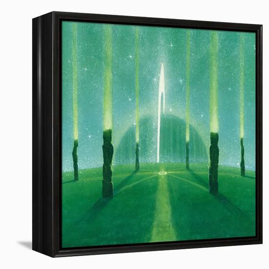 Internal Pathways-Simon Cook-Framed Premier Image Canvas