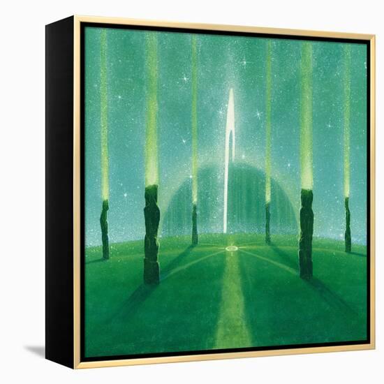 Internal Pathways-Simon Cook-Framed Premier Image Canvas