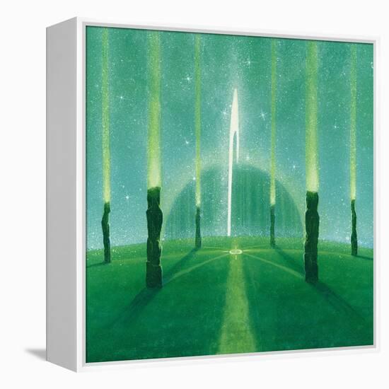 Internal Pathways-Simon Cook-Framed Premier Image Canvas