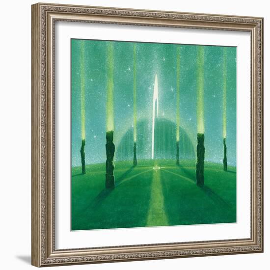 Internal Pathways-Simon Cook-Framed Giclee Print