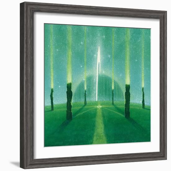 Internal Pathways-Simon Cook-Framed Giclee Print