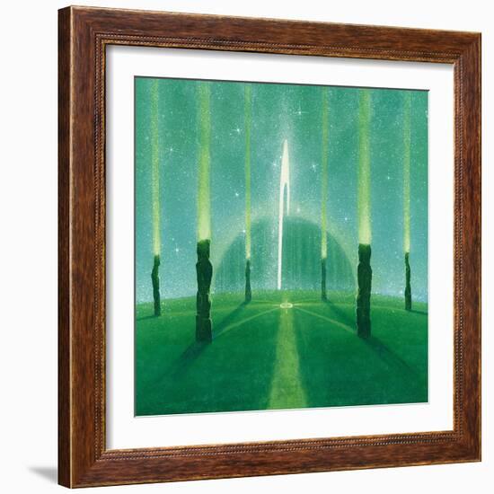 Internal Pathways-Simon Cook-Framed Giclee Print