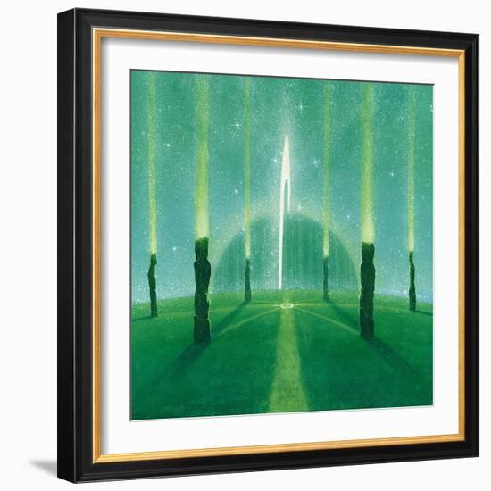 Internal Pathways-Simon Cook-Framed Giclee Print