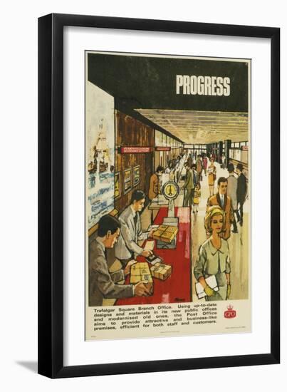 Internal Poster Issued by the Joint Production Council (JPC) on the Subject of Modernisation-R Hanna-Framed Art Print