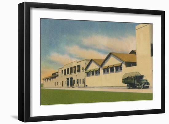 'Internal Revenue Administration Building of the Department of Atlantico', c1940s-Unknown-Framed Giclee Print
