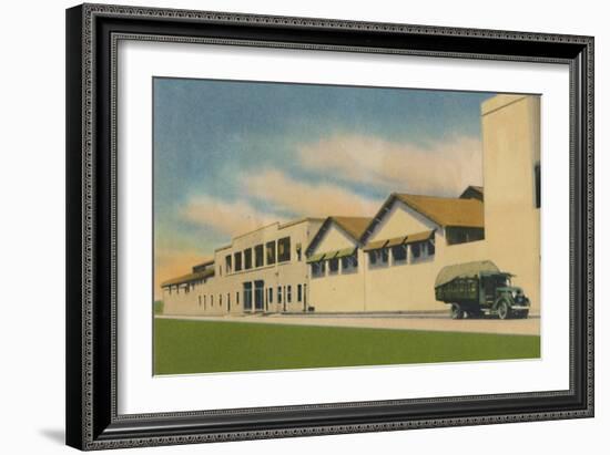 'Internal Revenue Administration Building of the Department of Atlantico', c1940s-Unknown-Framed Giclee Print