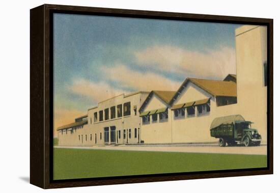 'Internal Revenue Administration Building of the Department of Atlantico', c1940s-Unknown-Framed Premier Image Canvas