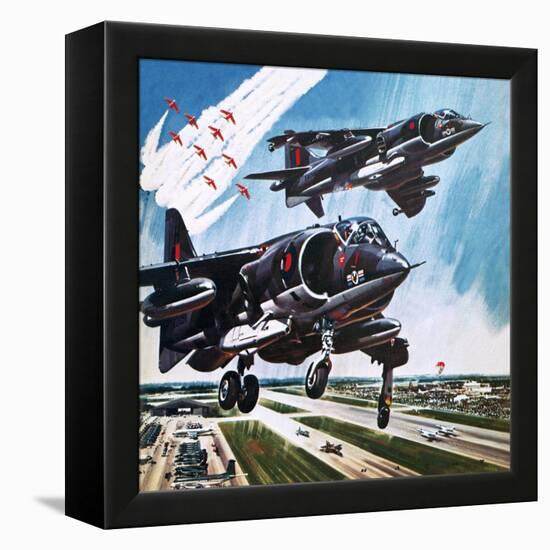 International Air Tattoo of 1976-Wilf Hardy-Framed Premier Image Canvas