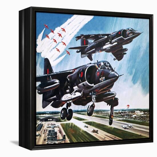 International Air Tattoo of 1976-Wilf Hardy-Framed Premier Image Canvas