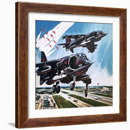 International Air Tattoo of 1976-Wilf Hardy-Framed Giclee Print