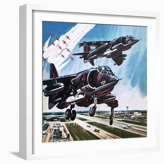 International Air Tattoo of 1976-Wilf Hardy-Framed Giclee Print