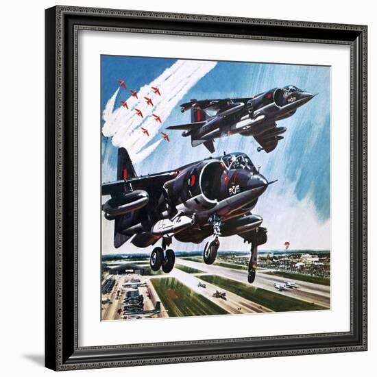 International Air Tattoo of 1976-Wilf Hardy-Framed Giclee Print