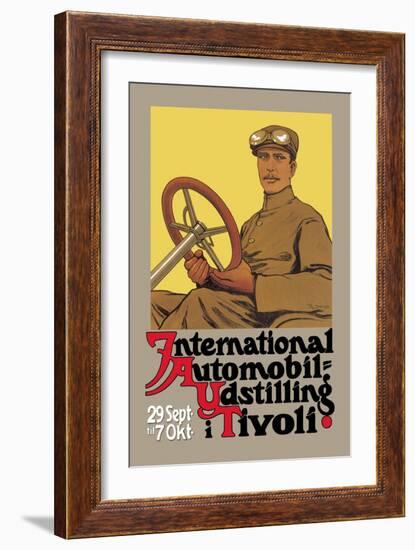 International Auto-null-Framed Art Print