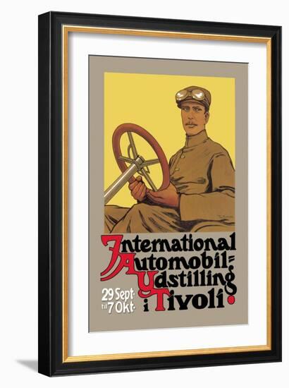 International Auto-null-Framed Art Print