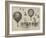 International Balloon Contest-null-Framed Giclee Print