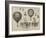 International Balloon Contest-null-Framed Giclee Print