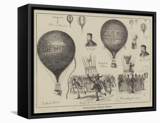 International Balloon Contest-null-Framed Premier Image Canvas