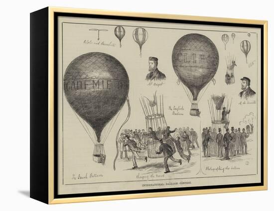 International Balloon Contest-null-Framed Premier Image Canvas