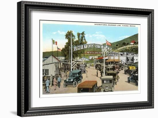 International Border, Tijuana, Mexico-null-Framed Art Print