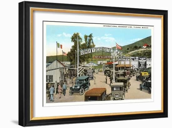 International Border, Tijuana, Mexico-null-Framed Art Print