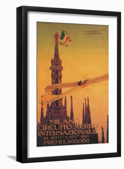 International Competition At Milan Italy-Aldo Mazza-Framed Art Print