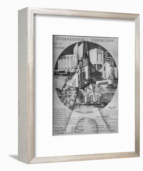 'International Exhibition, May to November', 1937-Unknown-Framed Giclee Print