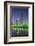 International Finance Centre and Skyscrapers in Zhujiang New Town at Dusk-Ian Trower-Framed Photographic Print