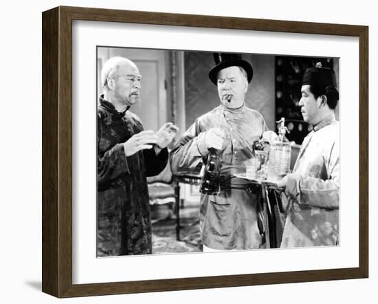 International House, Edmund Breese, W.C. Fields, Bo Ching, 1933-null-Framed Photo