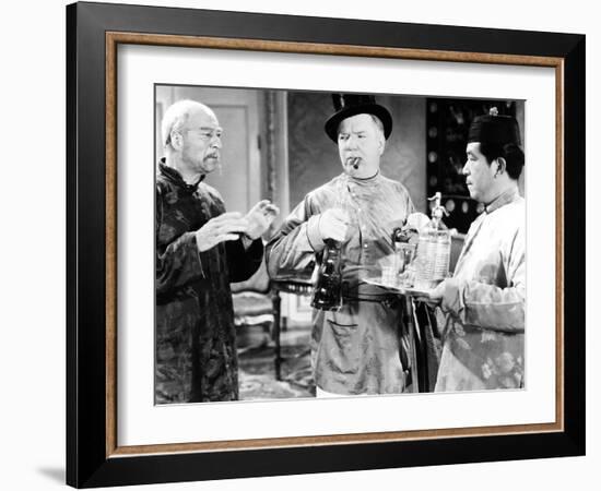 International House, Edmund Breese, W.C. Fields, Bo Ching, 1933-null-Framed Photo