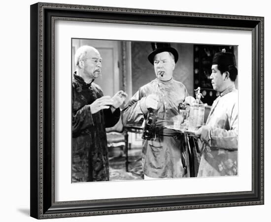 International House, Edmund Breese, W.C. Fields, Bo Ching, 1933-null-Framed Photo