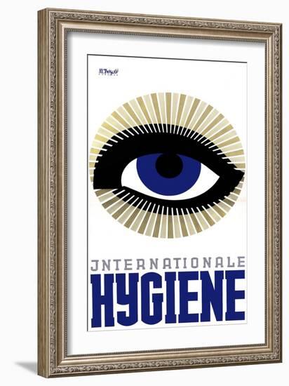 International Hygiene Eye-Vintage Apple Collection-Framed Giclee Print