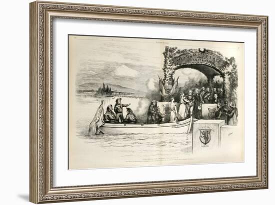 International Law - the Better Way..., 1874-Thomas Nast-Framed Giclee Print