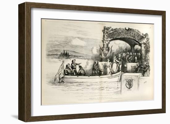 International Law - the Better Way..., 1874-Thomas Nast-Framed Giclee Print