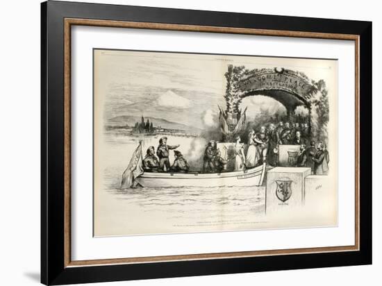 International Law - the Better Way..., 1874-Thomas Nast-Framed Giclee Print