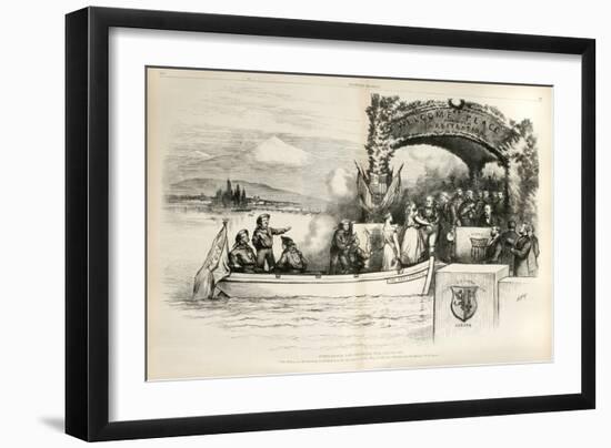 International Law - the Better Way..., 1874-Thomas Nast-Framed Giclee Print