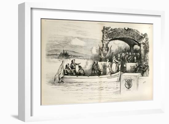 International Law - the Better Way..., 1874-Thomas Nast-Framed Giclee Print