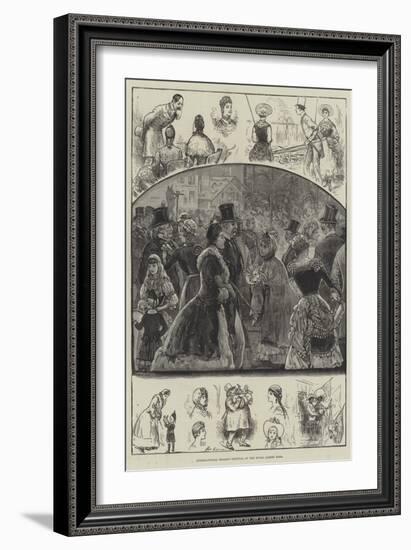 International Peasant Festival at the Royal Albert Hall-Henry Stephen Ludlow-Framed Giclee Print