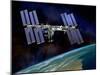 International Space Station, Artwork-David Ducros-Mounted Photographic Print