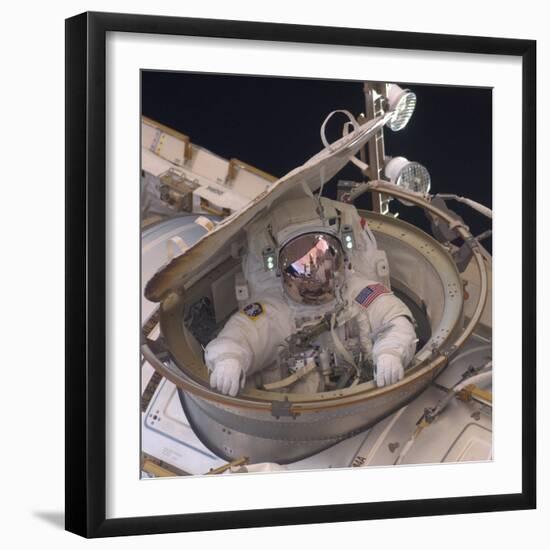 International Space Station in 2011-null-Framed Photo
